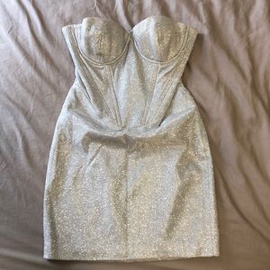 Glitter mini dress
